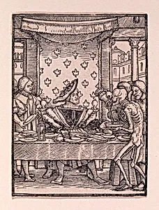 The Rich Man, from The Dance of Death by Hans Holbein the Younger|Hans Lützelburger