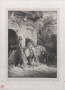 The Rider by Charles Jacque