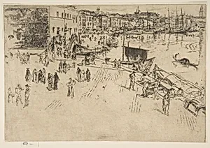 The Riva, No. 1 (The Riva) by James McNeill Whistler