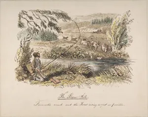 "The Riverside, Favourable Wind and the Trout Rising as Fast as Possible"