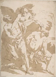 The Sacrifice of Isaac by Johan Carl Loth