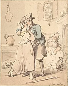 The Sailor's Return from Active Service by Thomas Rowlandson