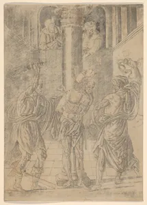 The Scourging of Christ, from Life of the Virgin and Christ