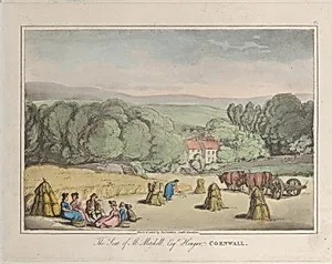 The Seat of M. Mitchell Esq. Henger, Cornwall