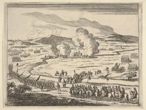 The Seige of Alessandria Begins, from L'Idea di un Principe ed Eroe Cristiano in Francesco I d'Este, di Modena e Reggio Duca VIII [...]