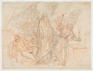 The Shade of the Prophet Samuel Invoked by King Saul and Conjured by the Witch of Endor