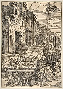 The Sojourn of the Holy Family in Egypt, from The Life of the Virgin by Albrecht Dürer