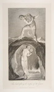 The Soul Exploring the Recesses of the Grave, from "The Grave," a Poem by Robert Blair