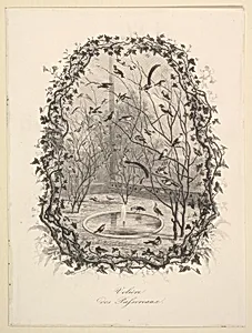 The Sparrow Aviary by Charles-François Daubigny