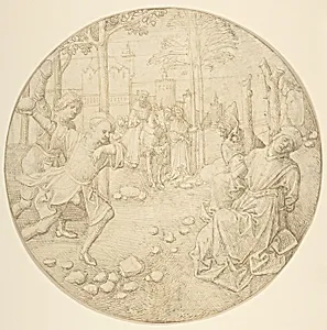 The Stoning of the Elders by Pseudo-Aert Ortkens