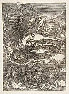 The Sudarium Displayed by an Angel by Albrecht Dürer