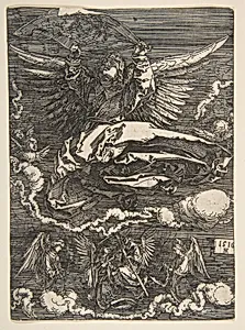 The Sudarium Held by One Angel by Albrecht Dürer