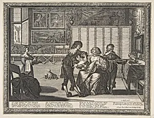 The Surgeon (La Saignée) by Abraham Bosse|Jean I Leblond
