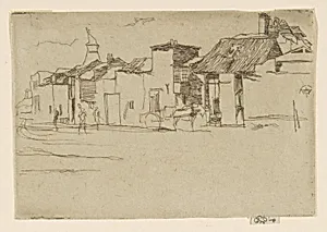 "The Swan," Chelsea (The Old Swan Brewery, Chelsea) by James McNeill Whistler