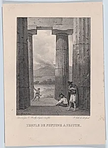The Temple of Neptune in Pestum