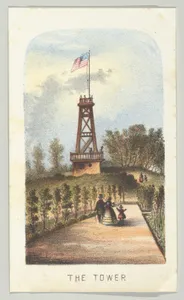 The Tower, from the series, Views in Central Park, New York, Part 2