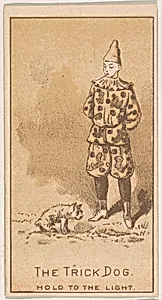 The Trick Dog, from the Magic Changing Cards series (N223) issued by Kinney Tobacco Company by Kinney Brothers Tobacco Company
