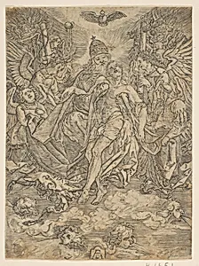 The Trinity (copy) by Albrecht Dürer