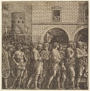 The Triumph of Caesar: The Senators