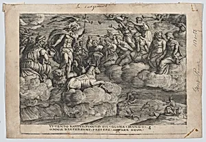 The Triumph of Eternity on Death, from The Triumph of Petrarch by Georg Pencz