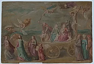 The Triumph of the Word of God, from the Series Triumph of the Catholic Church (Oil Sketch for a Painting of the same subject) by Otto van Veen