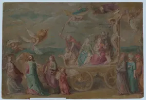 The Triumph of the Word of God, from the Series Triumph of the Catholic Church (Oil Sketch for a Painting of the same subject)
