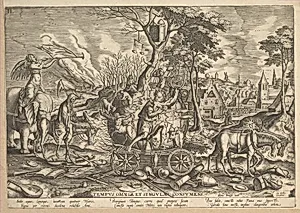 The Triumph of Time by Philips Galle|Pieter Bruegel the Elder|Joannes Galle I