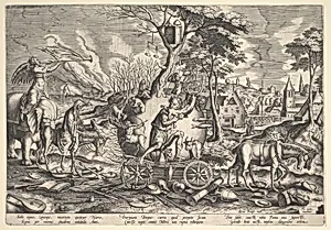 The Triumph of Time by Philips Galle|Pieter Bruegel the Elder|Philips Galle
