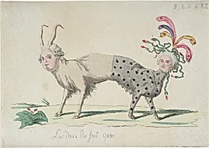 The Two Are But One (Les deux ne font qu'un) by Anonymous, French, 18th century
