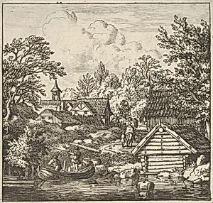 The Unloading of the Barge