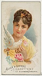 The Vienna Beauty, from World's Beauties, Series 1 (N26) for Allen & Ginter Cigarettes by Allen & Ginter