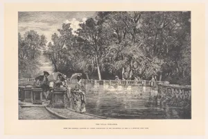 The Villa Torlonia, from the original painting by Joseph Castiglione in the collection of Mrs. A. T. Stewart, New York