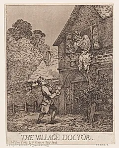 The Village Doctor by Thomas Rowlandson|Hannah Humphrey|Henry Wigstead