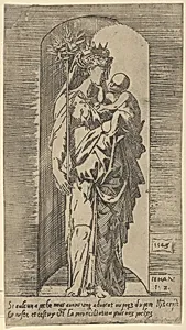 The Virgin and Child in a Niche