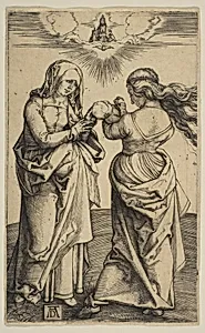 The Virgin and Child with the Infant Christ and Saint Anne by Albrecht Dürer