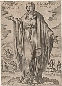The Virgin from 'Christ, Mary and the Apostles'