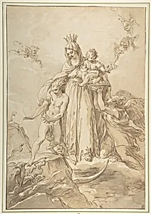 The Virgin Immaculate with the Christ Child