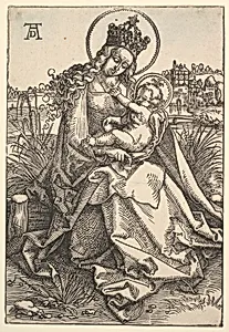 The Virgin on the Grassy Bank by Hans Baldung (called Hans Baldung Grien)