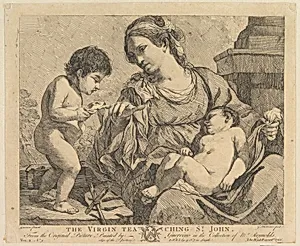 The Virgin Teaching St. John