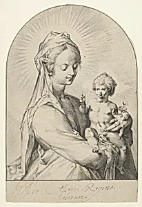 The Virgin with the Child Blessing