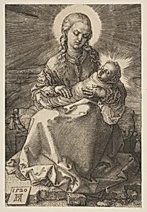 The Virgin with the Swaddled Child by Albrecht Dürer
