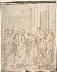 The Visitation of the Virgin to Saint Elizabeth