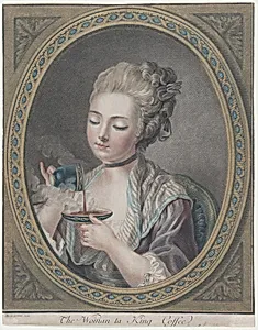The Woman Taking Coffee