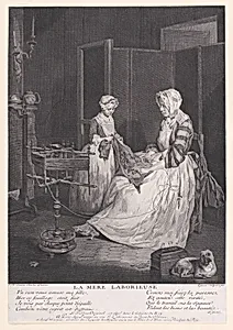 The Working Mother by Chez L'Auteur|Jean Siméon Chardin|Bernard Lepicié|Louis Surugue