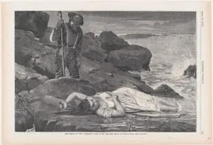 The Wreck of the "Atlantic" – Cast Up by the Sea (from "Harper's Weekly," Vol. XVII)