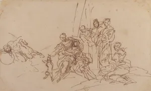 Thetis Dipping the Infant Achilles into the Waters of the Styx