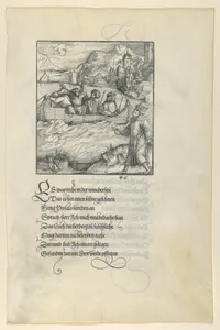 Theuerdanck's Ship Caught in the Ice, from Theuerdanck