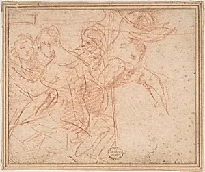 Three Female Figures and Seated Putto