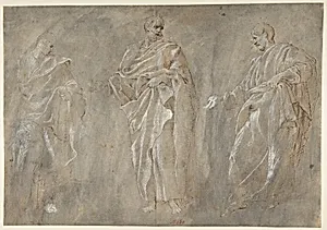 Three Standing Figures