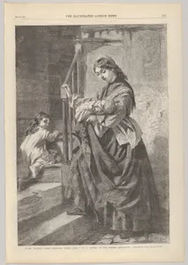 Tired Nature's Sweet Restorer, Balmy Sleep, from "Illustrated London News"